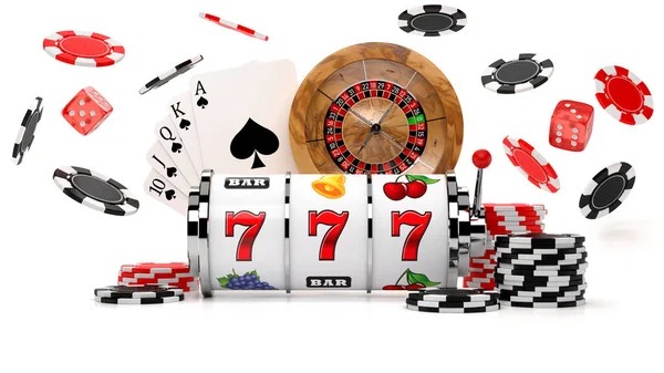 Roulette wheel spinning in live studio